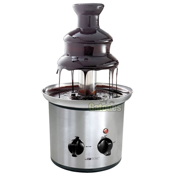Fuente de chocolate Clatronic - chocolate negro
