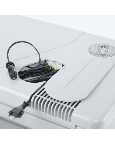 Cables 220V y 12V de Nevera de Aluminio 40 litros de Mobicool