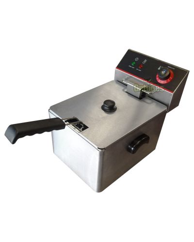 Freidora Profesional Eltron 8 litros con tapa