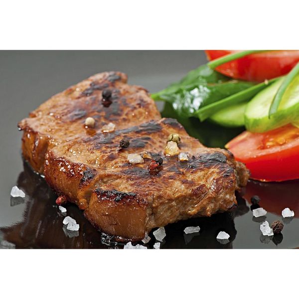 Carne en la Plancha de Asar Profesional eléctrica Ibimar IBP-M730