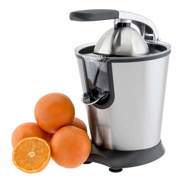 Naranjas con Exprimidor Metálico Premium de H.Koenig