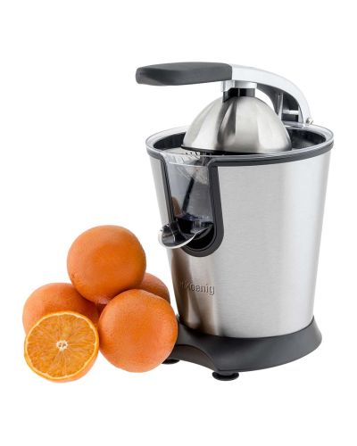 Naranjas con Exprimidor Metálico Premium de H.Koenig