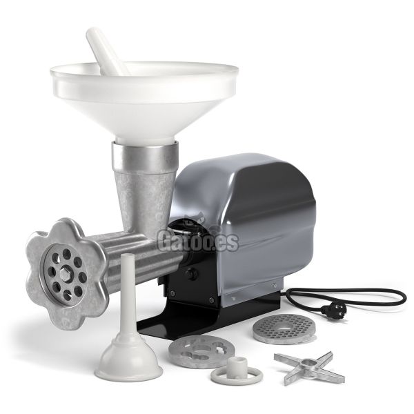 Picadora de Carne Industrial y Embutidora 572 (Cabezal 32 cm.)