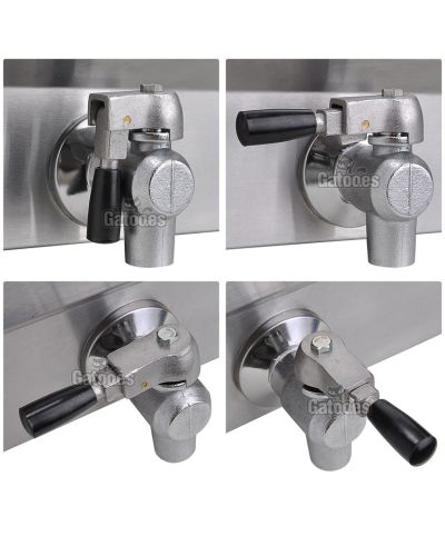 Válvulas de la Freidora Profesional a Gas 18 litros