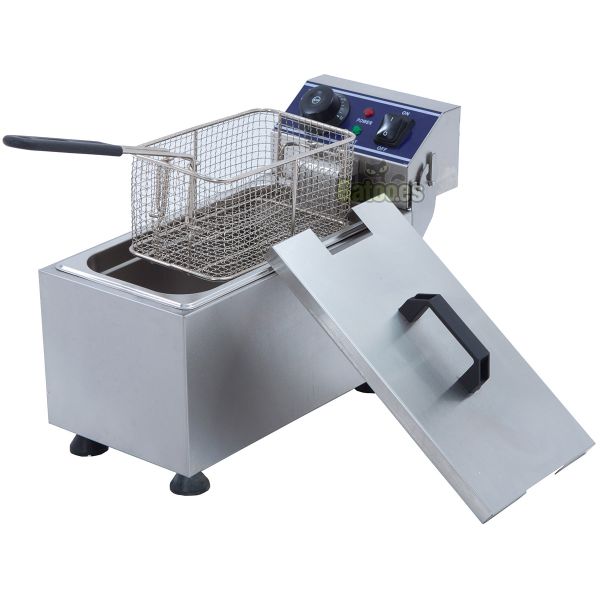 Freidora Profesional 8 litros abierta