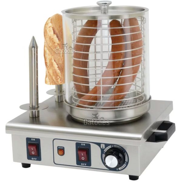 Máquina perritos calientes Profesional 2 lanzas