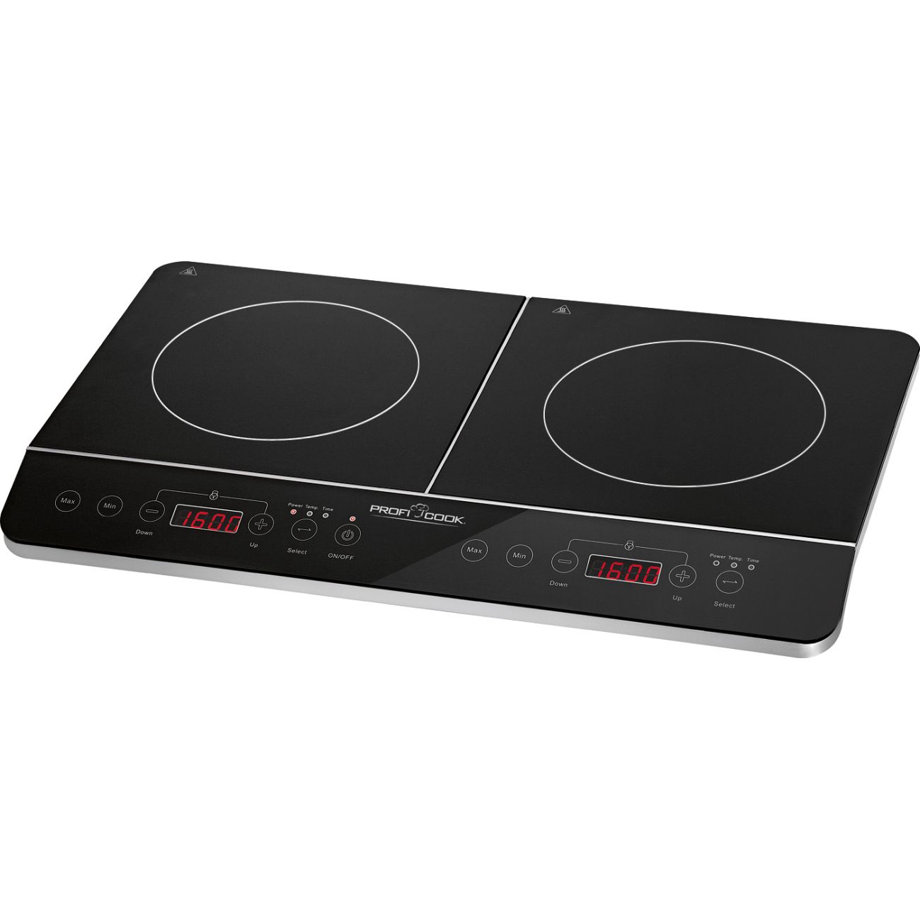 Placa de inducción Doble Proficook