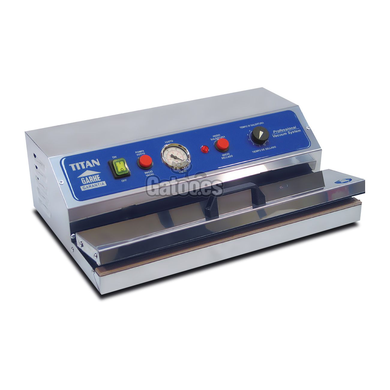 Envasadora de Vacío Profesional GARHE Titan