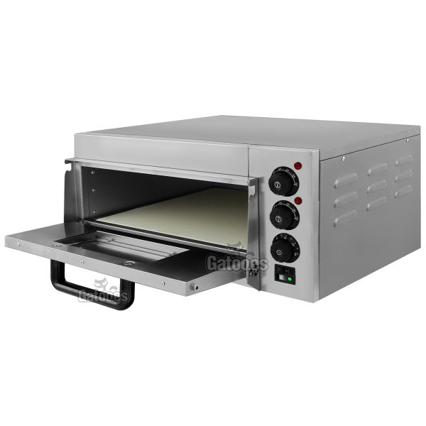 Horno Pizza de 40 cm. Compact 4011 abierto