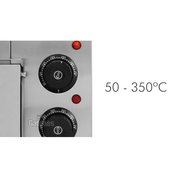 Mandos del Horno Pizza de 40 cm. Compact 3811
