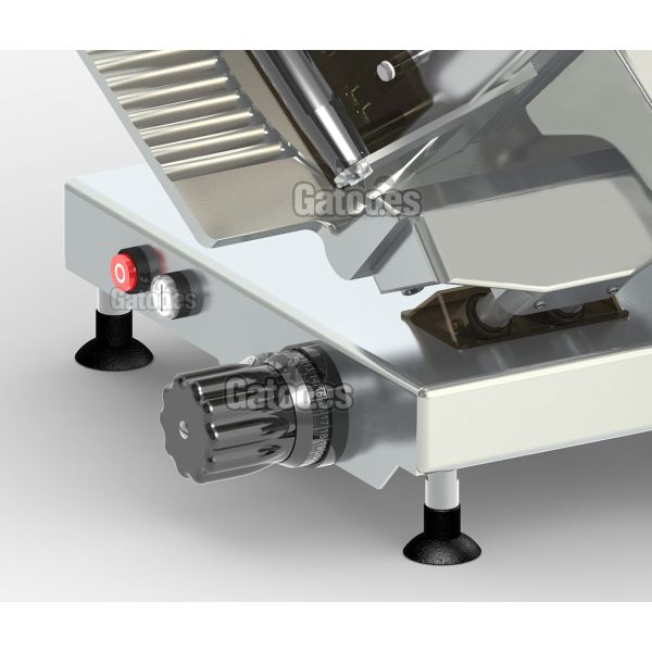 Mandos de la Cortafiambres Profesional BRAHER MG-350 de 350 mm.