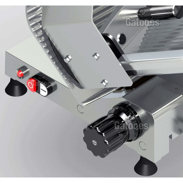 Mandos de la Cortafiambres Profesional BRAHER USA-350 de 350 mm.