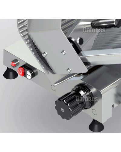 Mandos de la Cortafiambres Profesional BRAHER USA-350 de 350 mm.