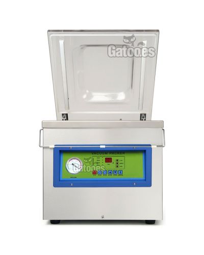 Frontal de la Envasadora de Vacío Profesional de Campana EV301. Barra Sellado 30 cm.