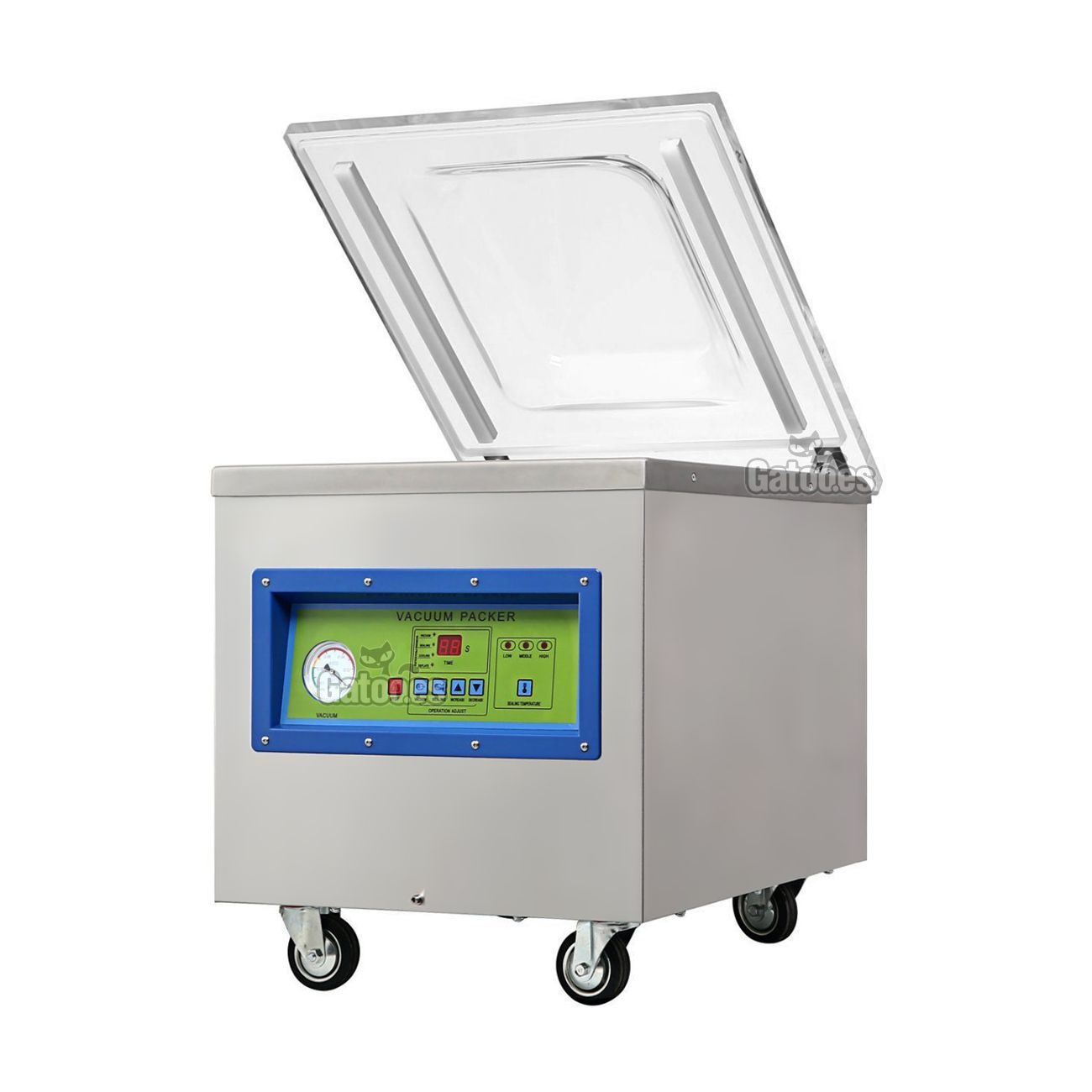 Envasadora de Vacío Profesional de Campana EV502. 2 Barras Sellado 50 cm.