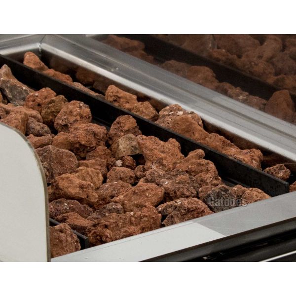 Piedra Volcánica para Barbacoa de Gas de Piedra Volcánica GB35. Ancho 37 cm.