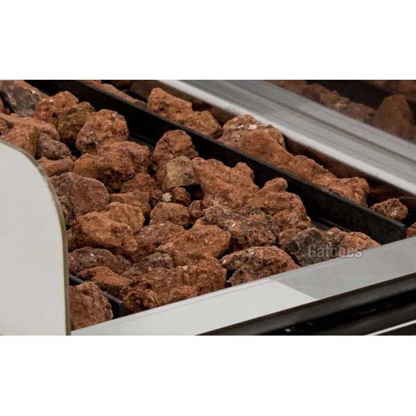 Piedra Volcánica para Barbacoa a Gas Profesional GB70. Ancho 70 cm.