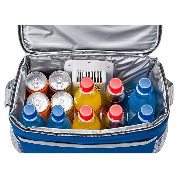 Bolsa Nevera eléctrica 15 litros de Clatronic abierta