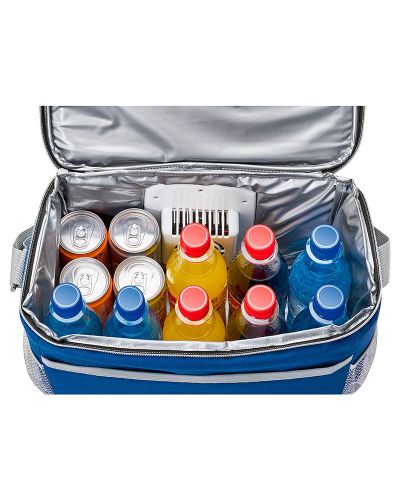 Bolsa Nevera eléctrica 15 litros de Clatronic abierta