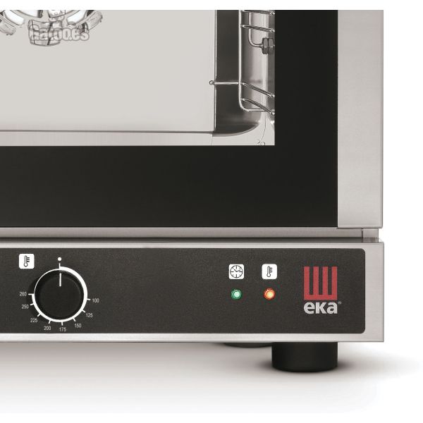 Detalle del Horno para Pastelería y Panadería con 4 bandejas de 43x34. EKA