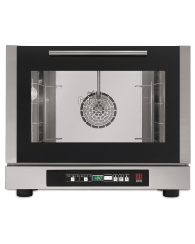 Horno digital para Pastelería y Panadería con 4 bandejas de 48x34 y con vapor. EKA