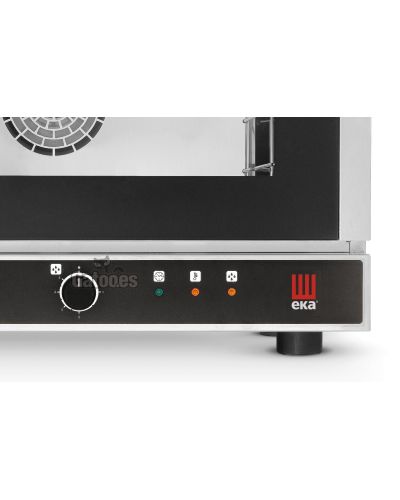 Panel del Horno para Pastelería, Panadería y Cocina con 3 bandejas de 60x40 y con vapor. EKA