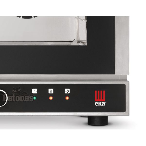 Panel del Horno para Pastelería, Panadería y Cocina con 4 bandejas de 60x40 y con vapor. EKA