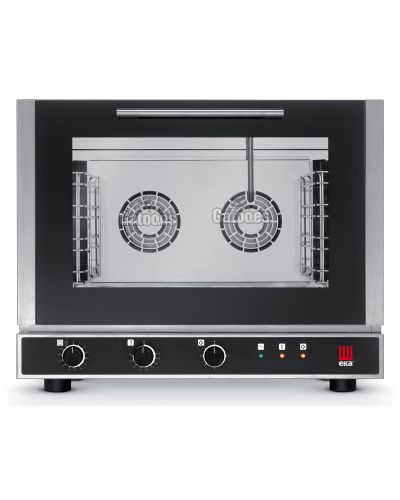 Horno de Cocina profesional de 4 bandejas gastronorm 53x33 con vapor. EKA