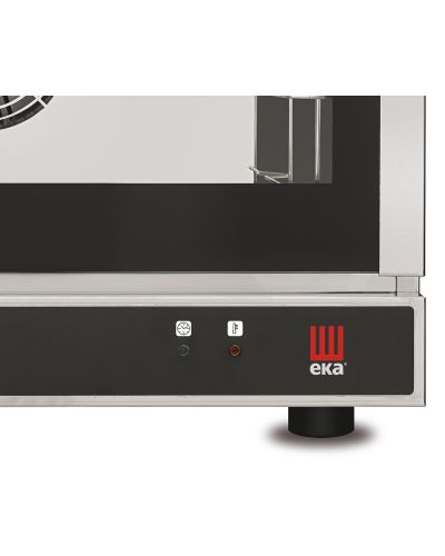 Frontal del Horno de Cocina profesional con 4 bandejas de 60x40. Ventilado. EKA