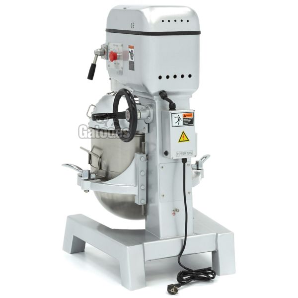 Vistra trasera de la Amasadora Batidora Planetaria Industrial de 60 litros