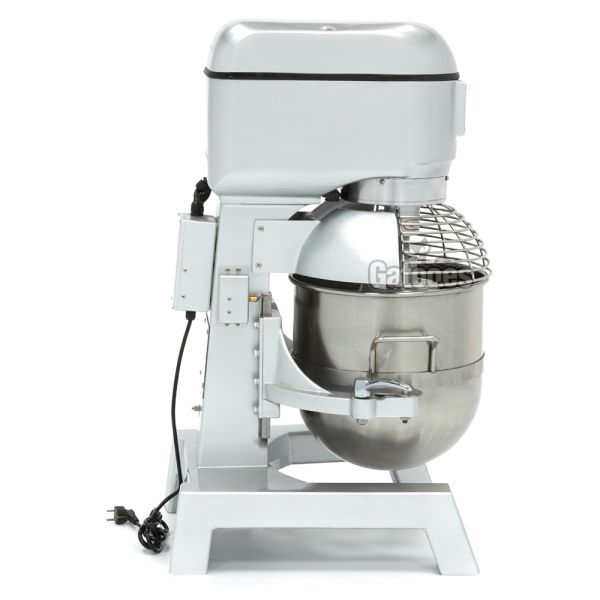 Vista lateral de la Amasadora Batidora Planetaria Industrial de 60 litros