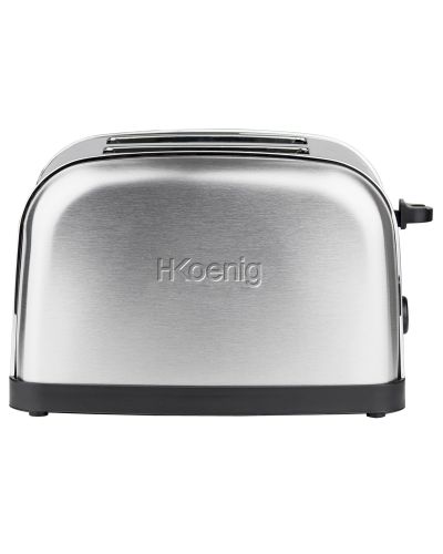 Tostadora de pan H.Koenig TOS7. Para 2 Rebanadas. Acabado en Acero Inoxidable.