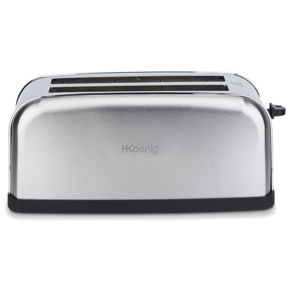 Tostadora de pan H.Koenig TOS28. Para Baguettes. Acabado en acero inoxidable.