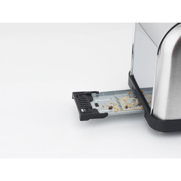 Tostadora de pan H.Koenig TOS28. Para Baguettes. Con Bandeja recoge-migas.