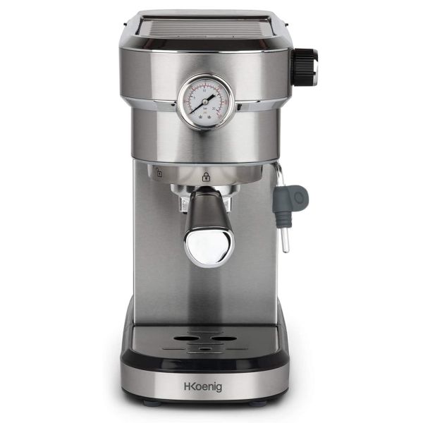 Vista frontal de la Cafetera Expresso H.Koenig EXP820
