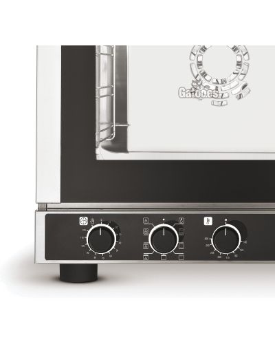 Horno para Pastelería y Panadería con 4 bandejas de 43x34 y Grill. EKA. Con 8 programas de cocción.