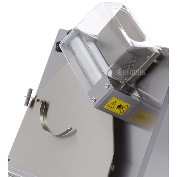 Vista superior Formadora de Pizza Profesional Doble para Pizzas de 40 cm. DP42