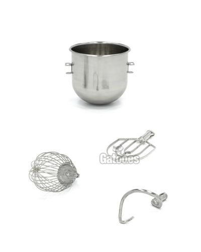 Accesorios incluidos con la Amasadora Batidora Profesional de 10 litros X10