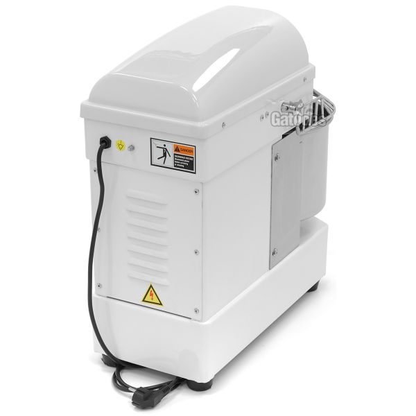 Amasadora Espiral de 10 litros - vista trasera