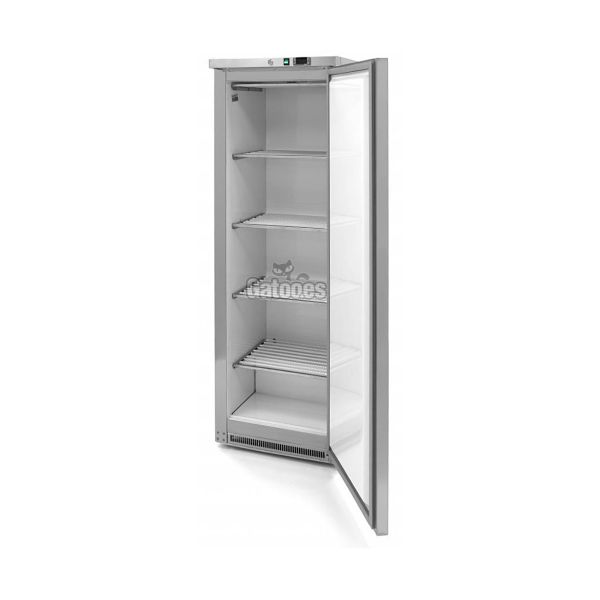 Congelador Vertical Profesional 400 Litros. Alto 183 cm. Abierto