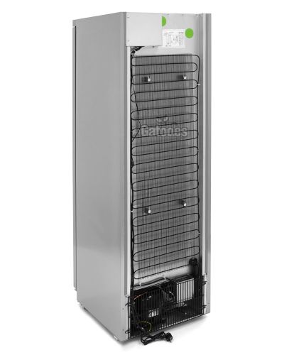 Vista trasera Congelador Vertical Profesional 400 Litros. Alto 183 cm.