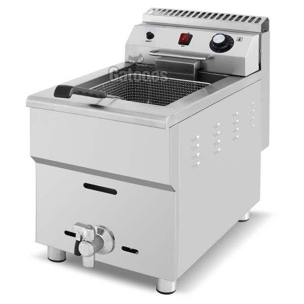 Freidora a Gas Profesional de 17 Litros