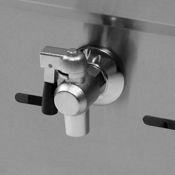 Grifo de vaciado Freidora a Gas Profesional de 17 Litros