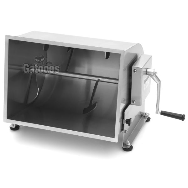 Vista interior Amasador de Carne Abatible Profesional de 40, 50 y 60 Litros