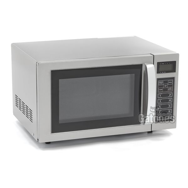 Microondas Profesional 25 Litros 1.000W Programable Inox MC10