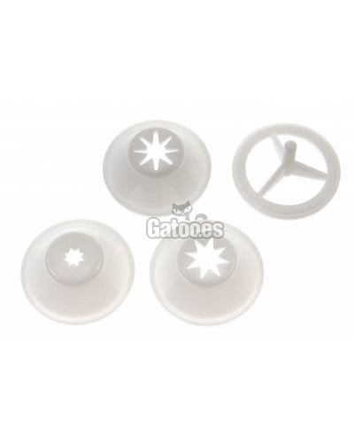 Boquillas Churros para Churrera Embutidora Vertical Inox 10, 12 o 15 Litros CP28