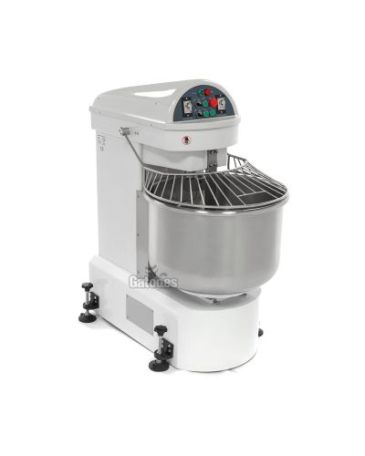 Amasadora Espiral Industrial de 200 litros S200 con cabezal y cuba fijos