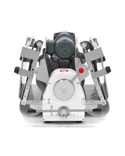 Vista plegada Laminadora de masa Industrial de Cinta de 38 cm. De sobremesa MS238