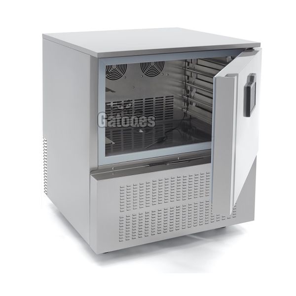 Puerta abierta Abatidor de Temperatura Profesional para 3 bandejas 1/1 GN o 60x40