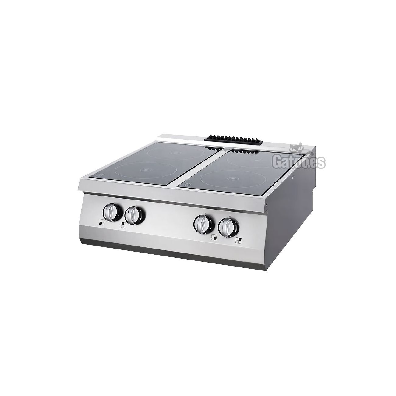Placa de Cocina de Infrarrojos de 4 Fuegos Vitrocerámica PI400